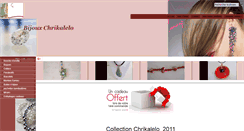 Desktop Screenshot of bijouxchrikalelo.santu.com