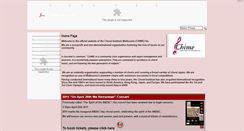 Desktop Screenshot of chime.santu.com